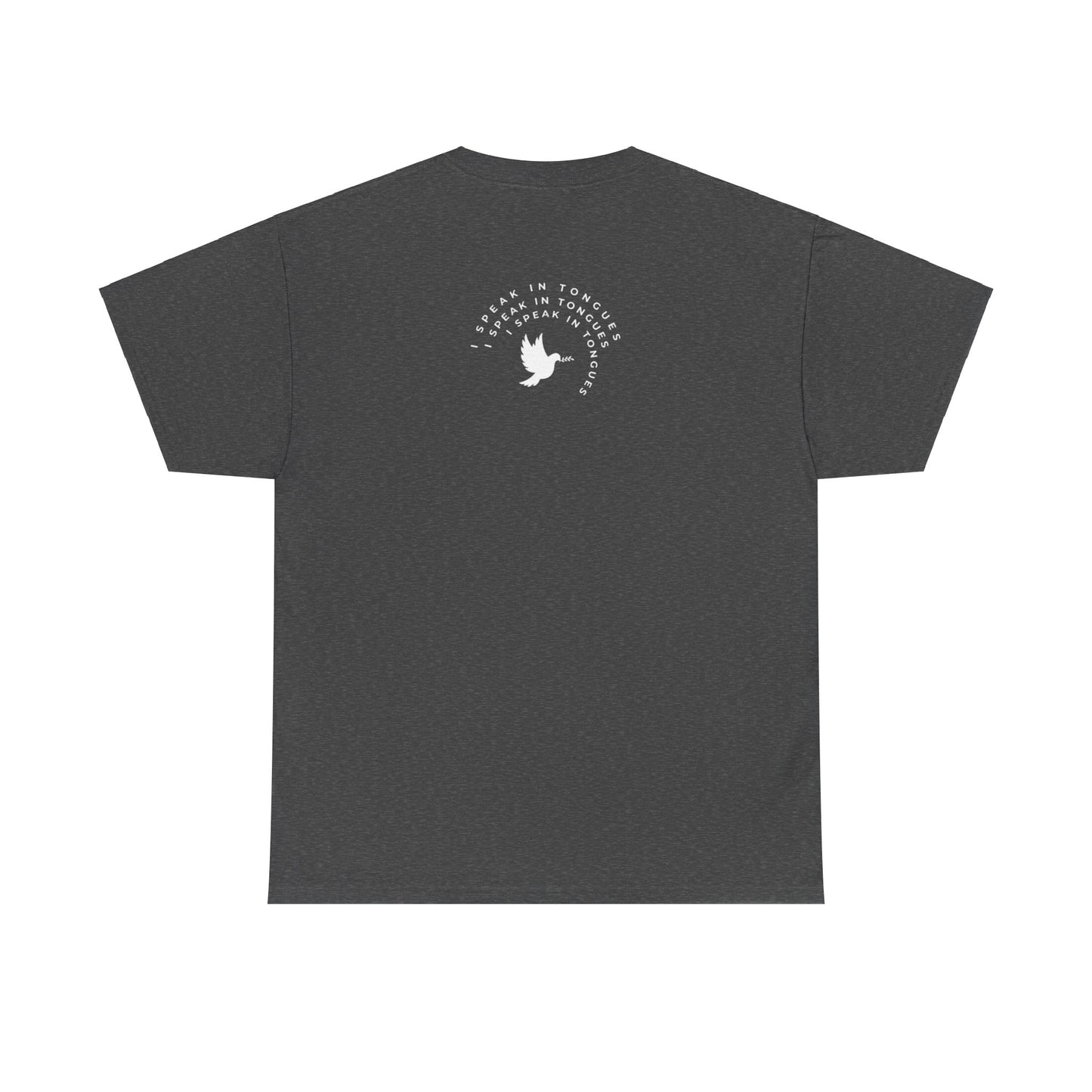 Speak In Tongues White Dove Unisex Cotton T-Shirt