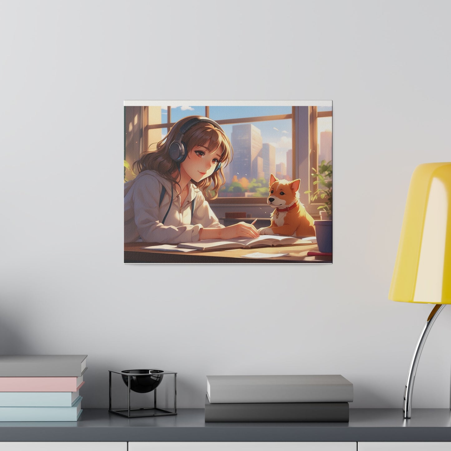 Time to Focus Original Art Matte Canvas