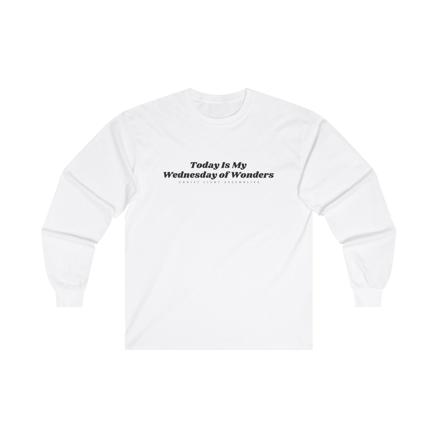 Wednesday of Wonders CLA Unisex Ultra Cotton Long Sleeve T-Shirt