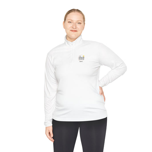 Arise & Shine Unisex Quarter-Zip Pullover