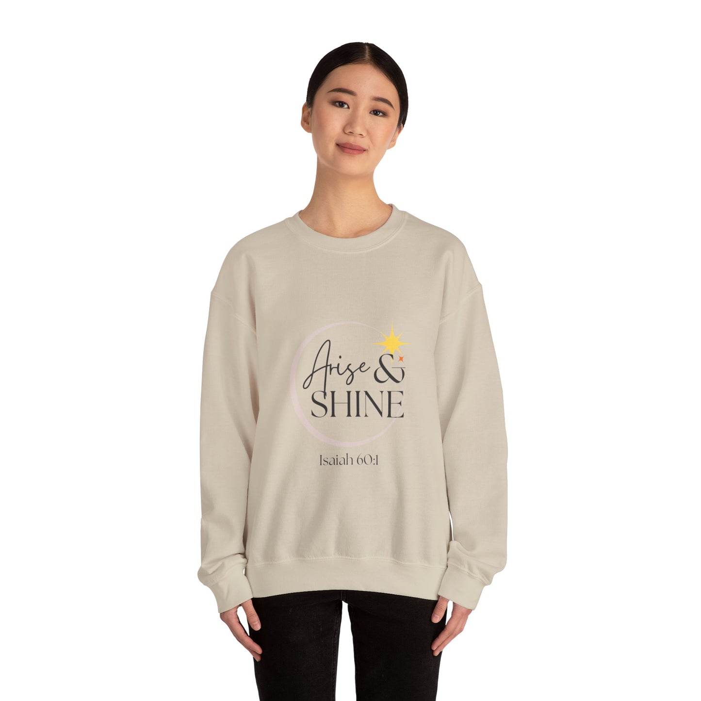 Arise & Shine Unisex Crewneck Sweatshirt