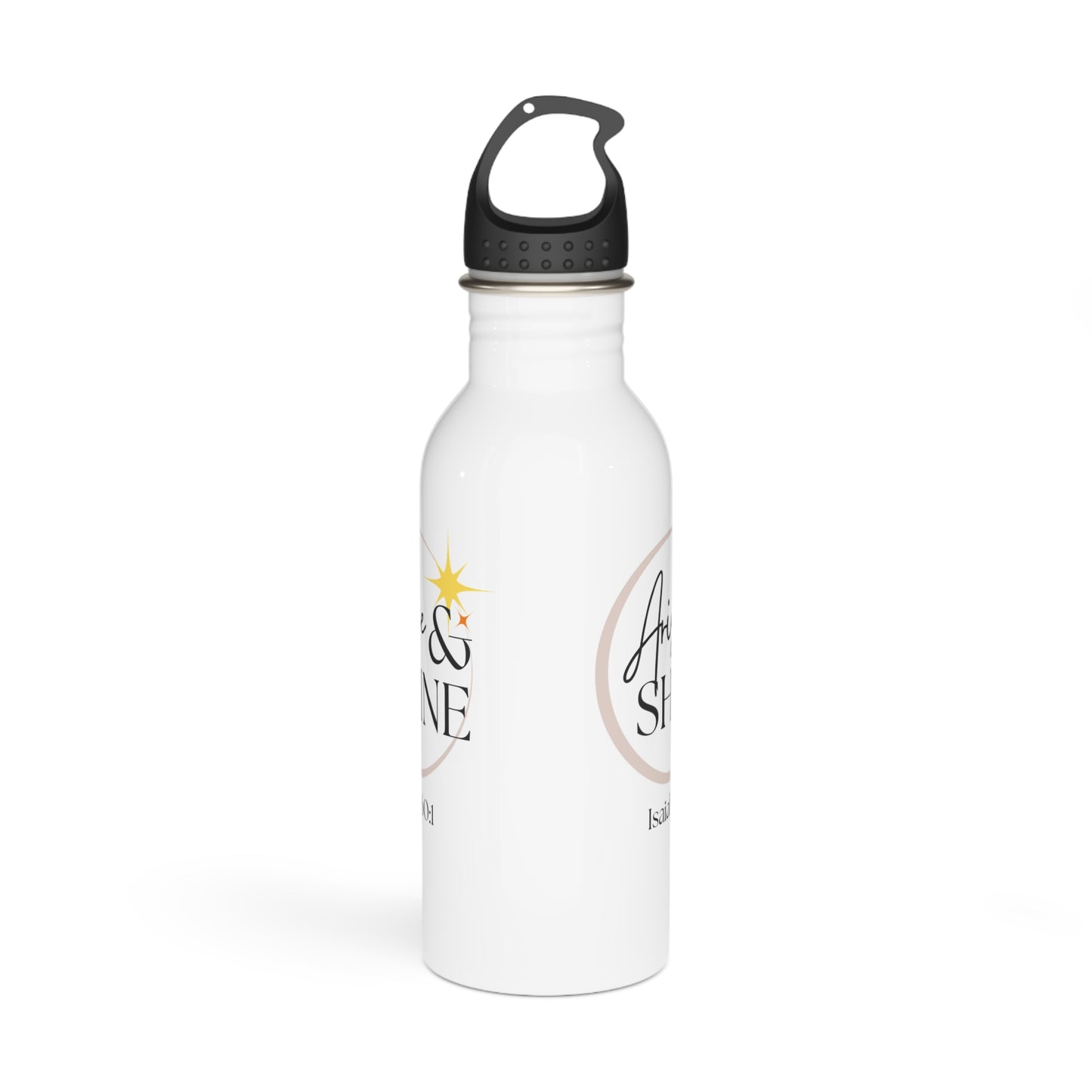 Arise & Shine Stainless Steel Water Bottle