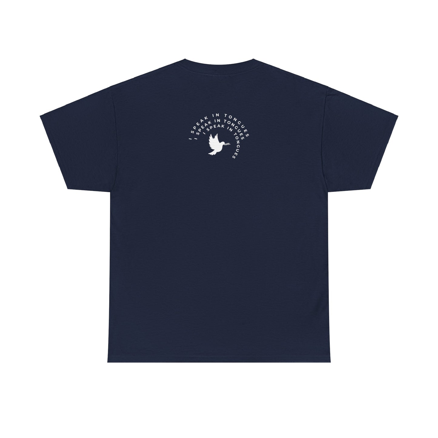 Speak In Tongues White Dove Unisex Cotton T-Shirt