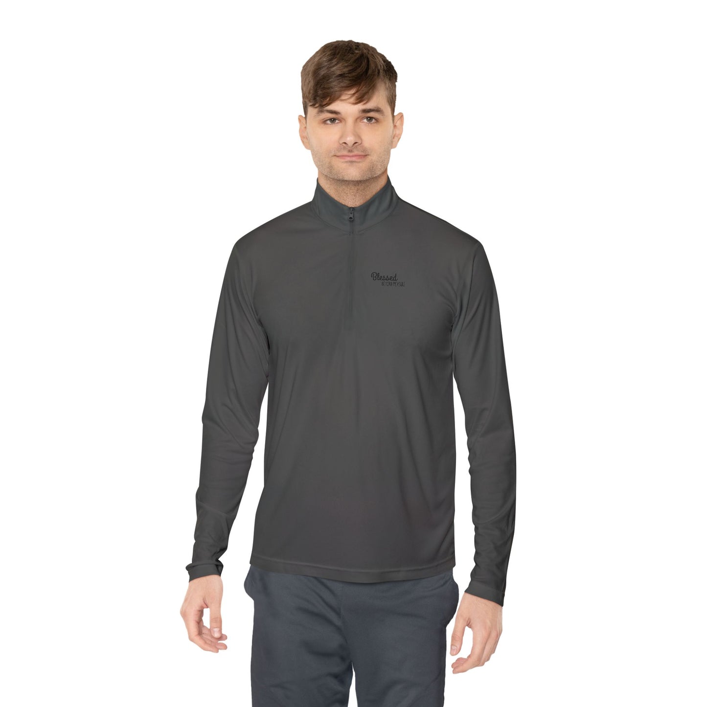 Blessed Beyond Measure Unisex Quarter-Zip Pullover