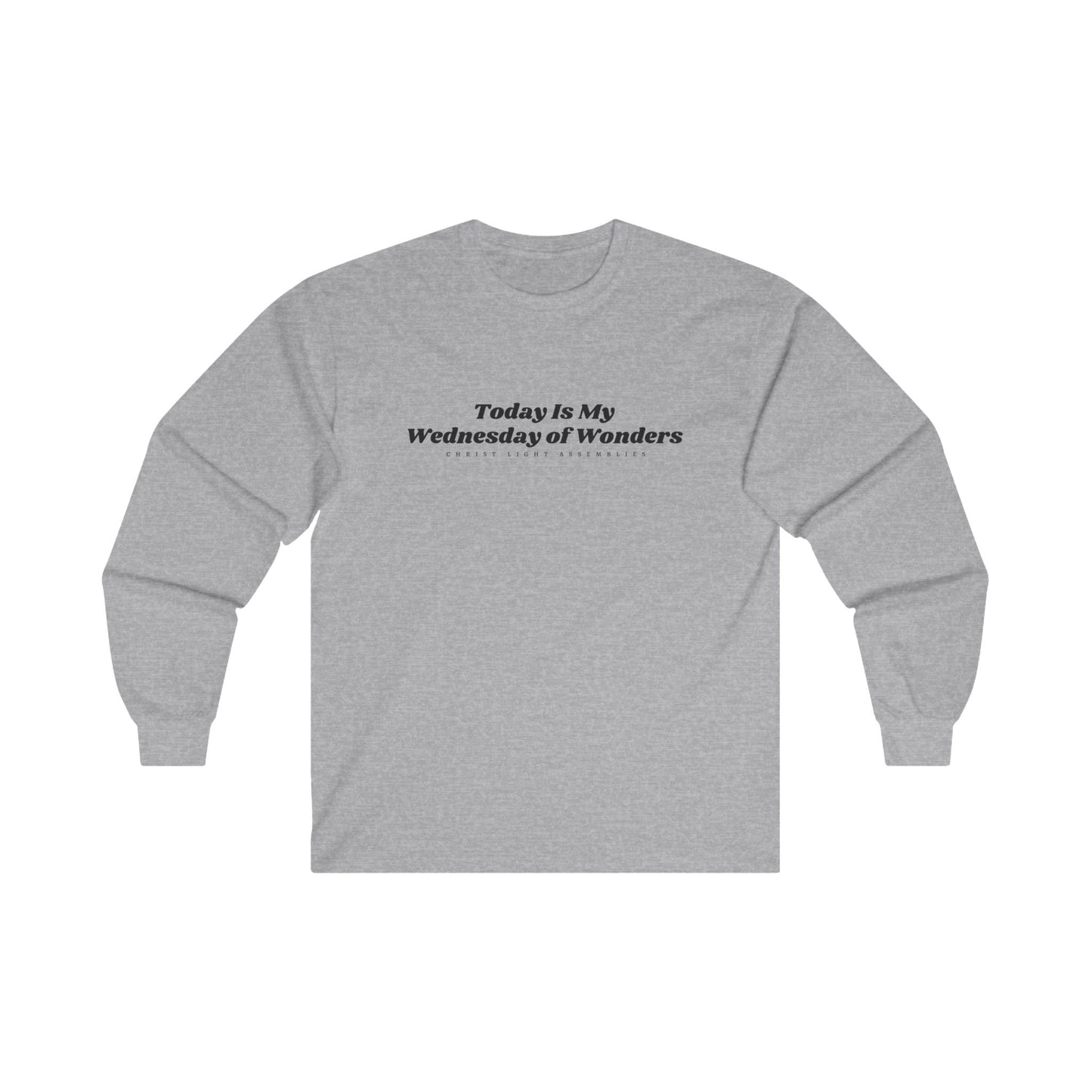 Wednesday of Wonders CLA Unisex Ultra Cotton Long Sleeve T-Shirt