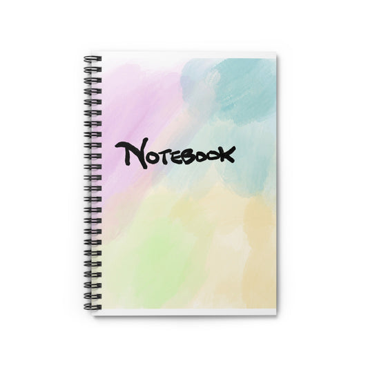Rainbow Ruled Notebook