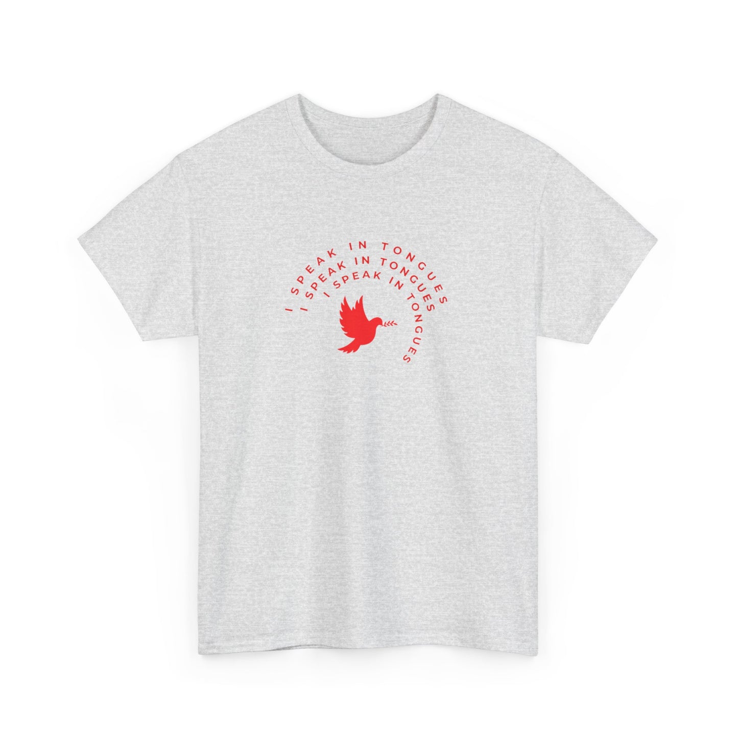 Speak In Tongues Red Dove Unisex Cotton T-Shirt