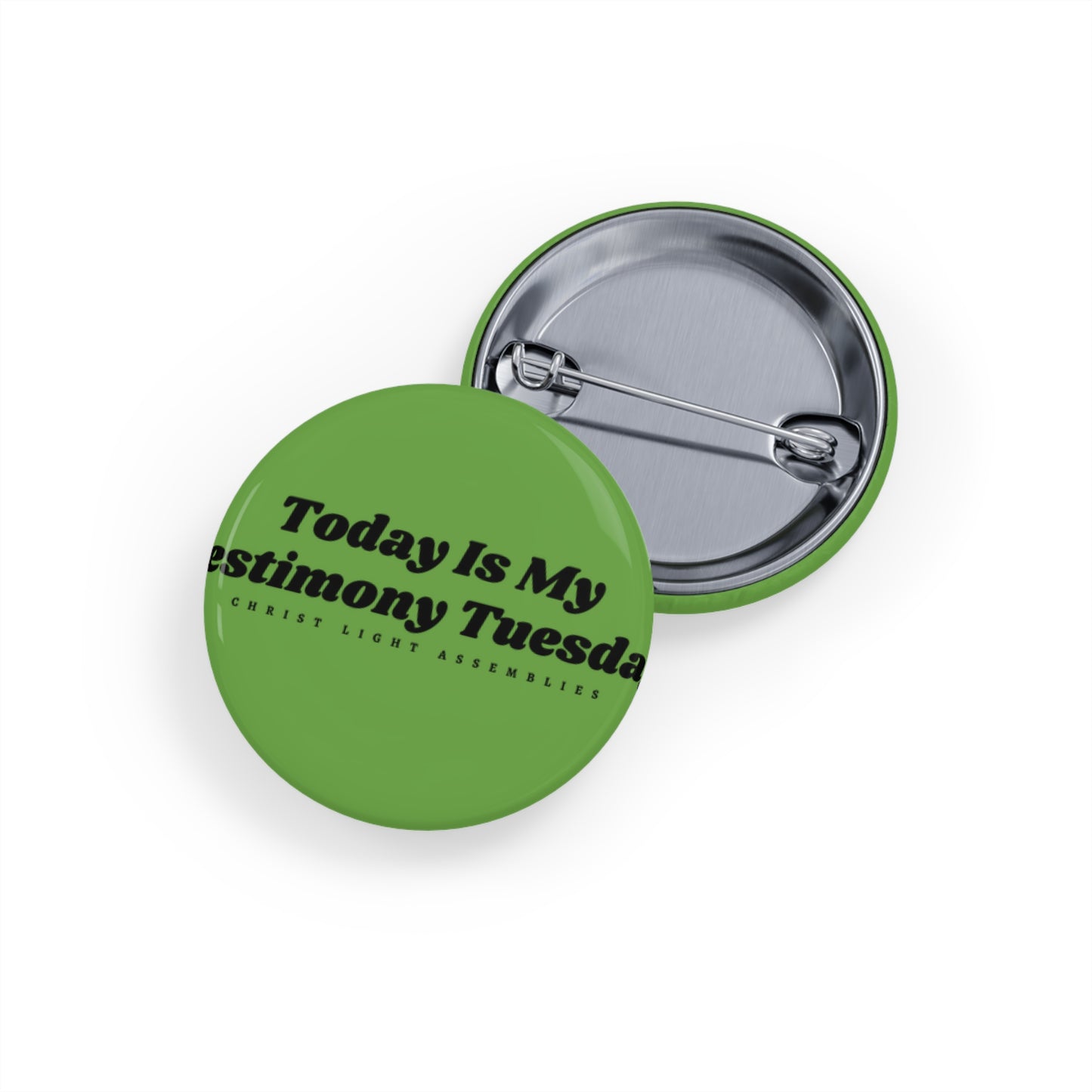 Testimony Tuesday CLA Round Pins