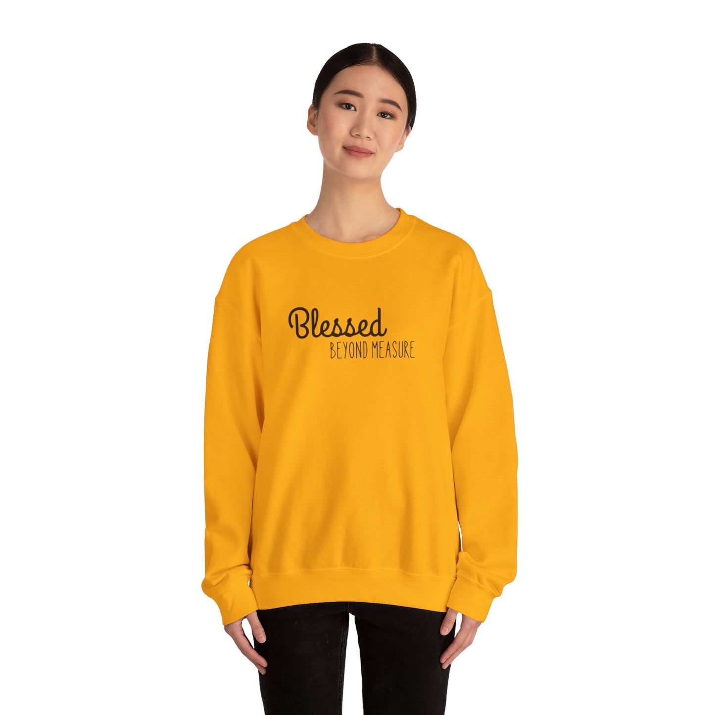 Blessed Beyond Measure Unisex Crewneck Sweatshirt