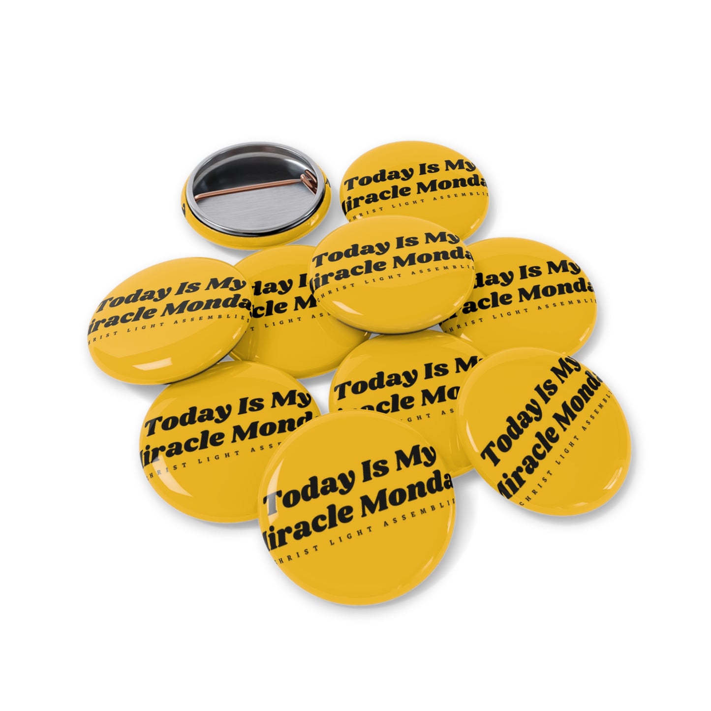 Miracle Monday CLA Round Pins