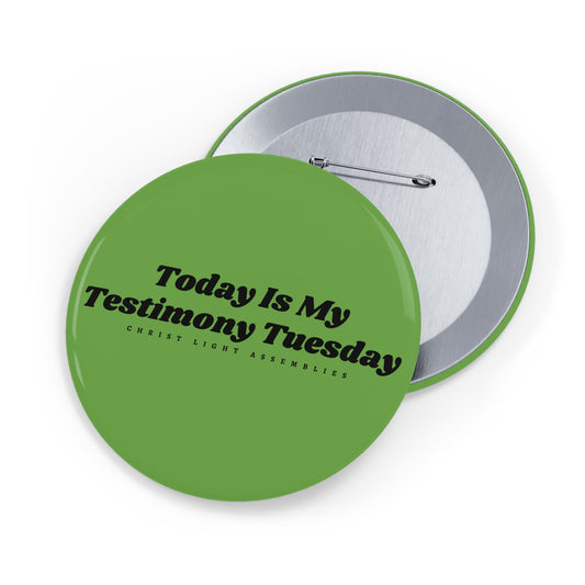 Testimony Tuesday CLA Round Pins