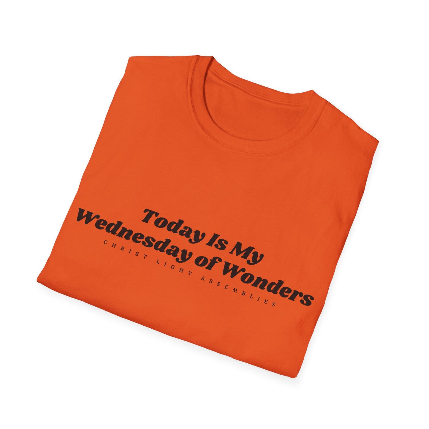 Wednesday of Wonders CLA Unisex Softstyle T-Shirt