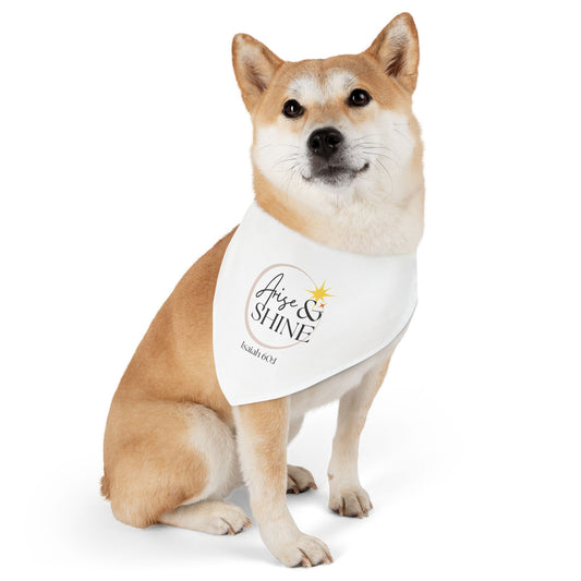 Arise & Shine Pet Bandana Collar