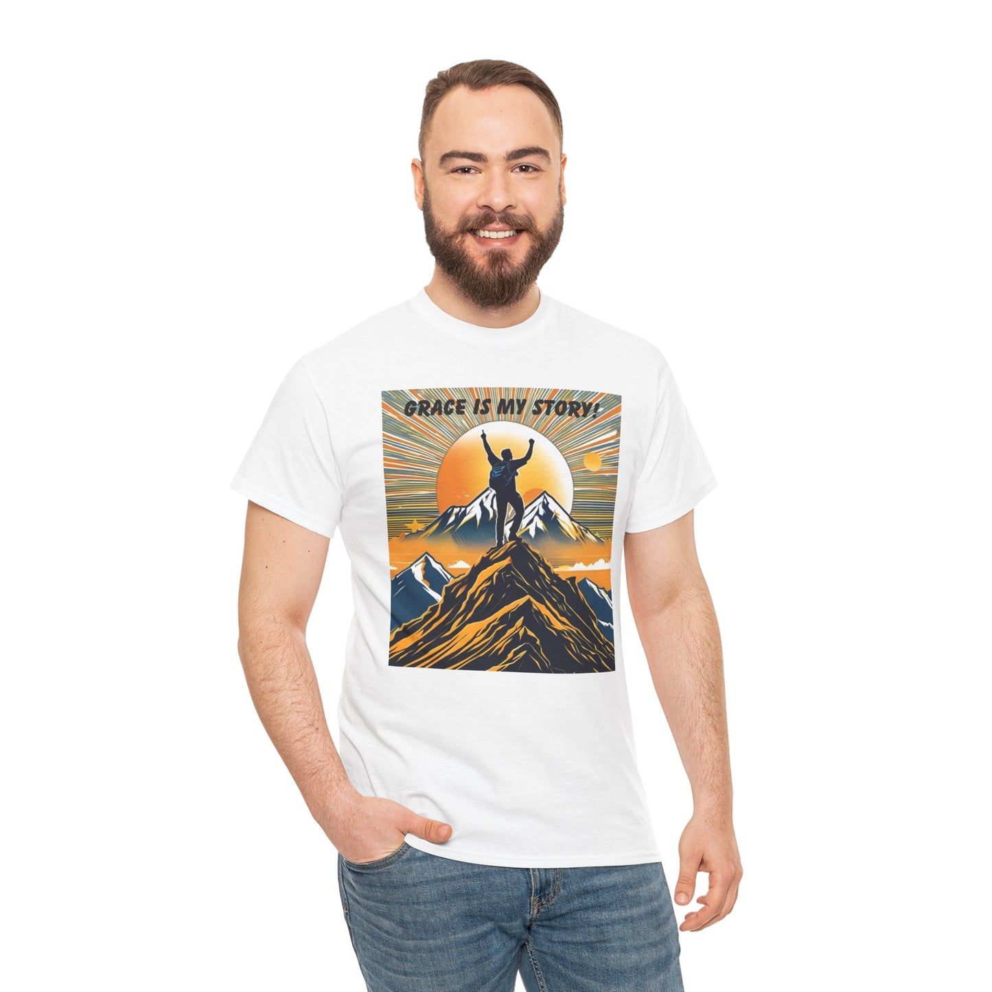 Grace Is My Story Unisex Cotton T-Shirt