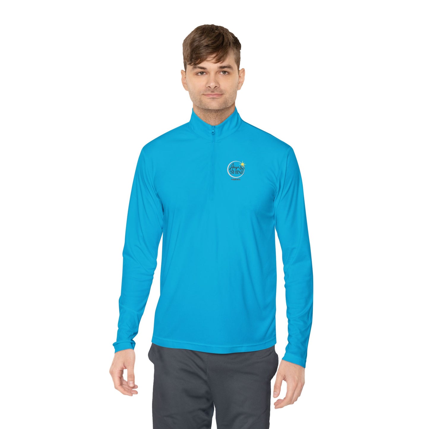 Arise & Shine Unisex Quarter-Zip Pullover