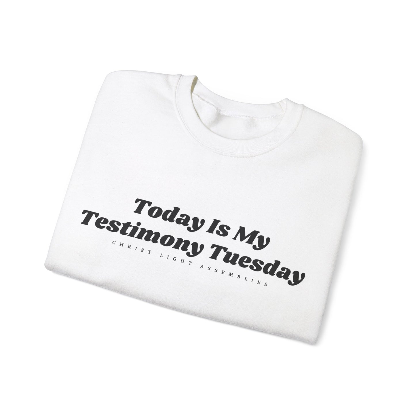 Testimony Tuesday CLA Unisex Crewneck Sweatshirt