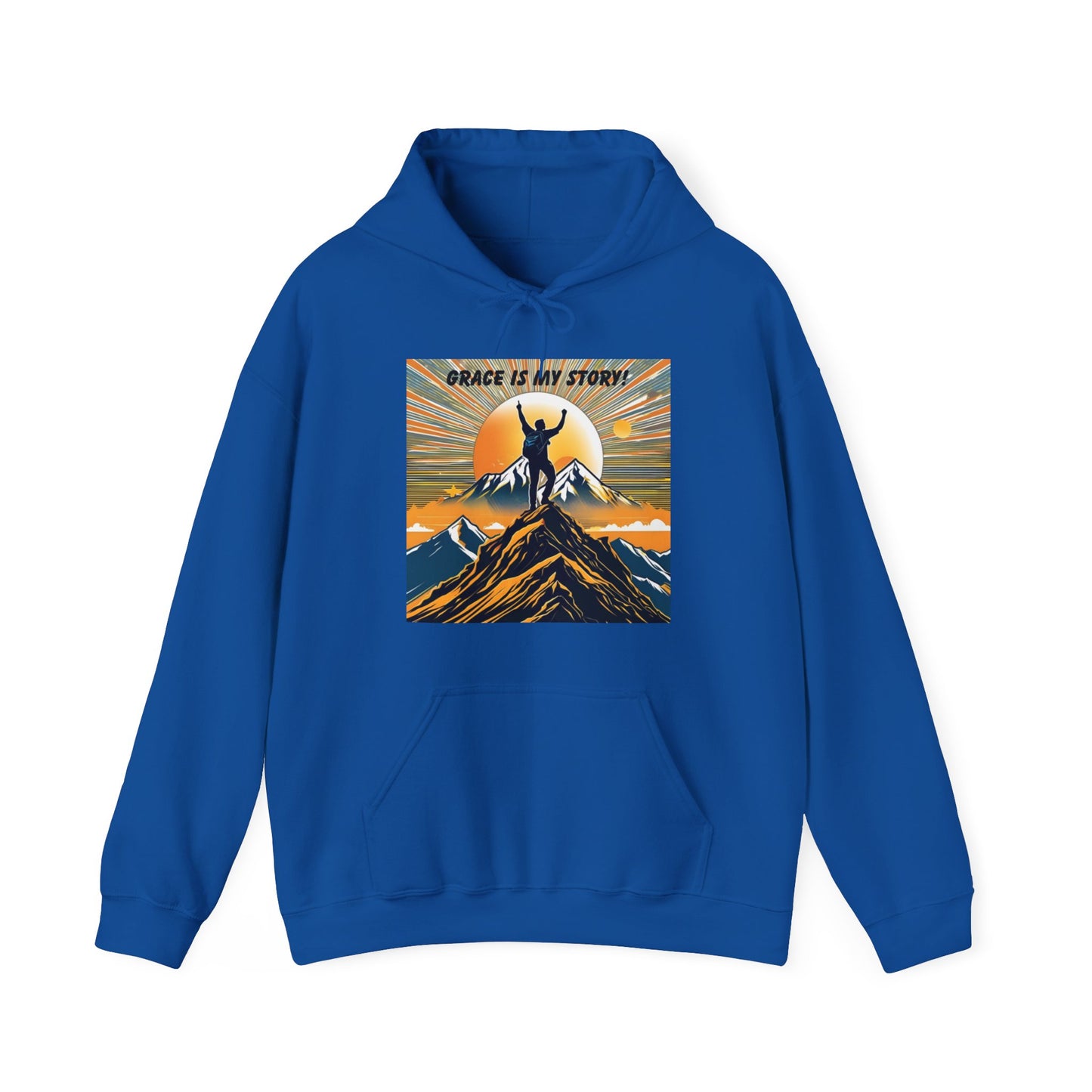Grace Is My Story Unisex Hooded Sweatshirt