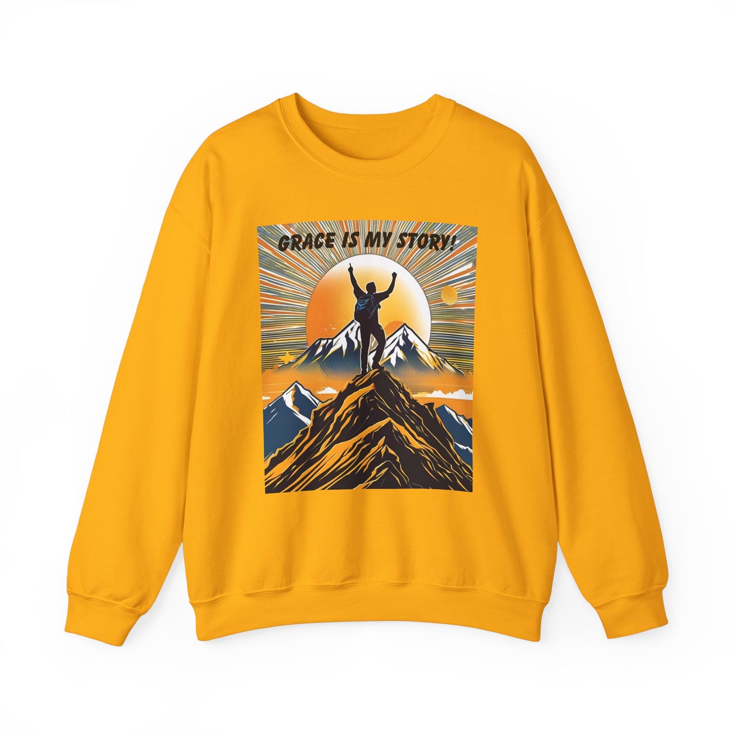 Grace Is My Story Unisex Crewneck Sweatshirt
