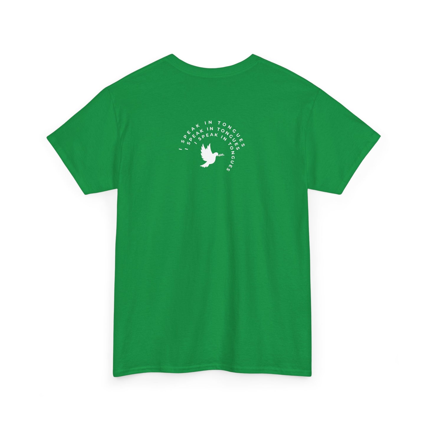 Speak In Tongues White Dove Unisex Cotton T-Shirt