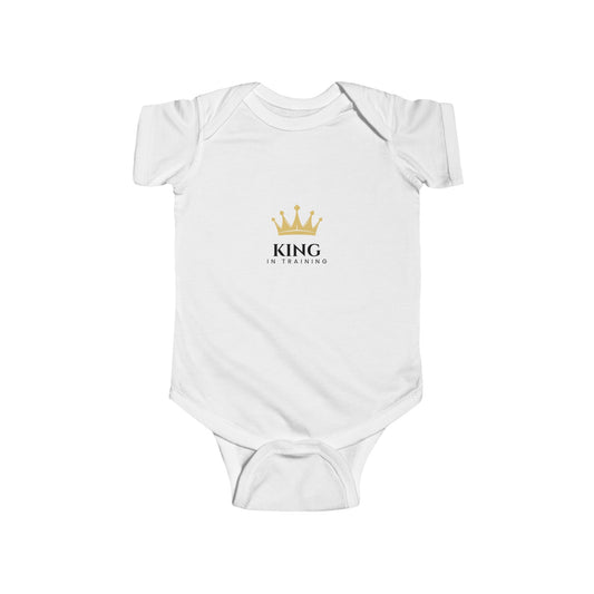 King in Training Infant Fine Jersey Bodysuit