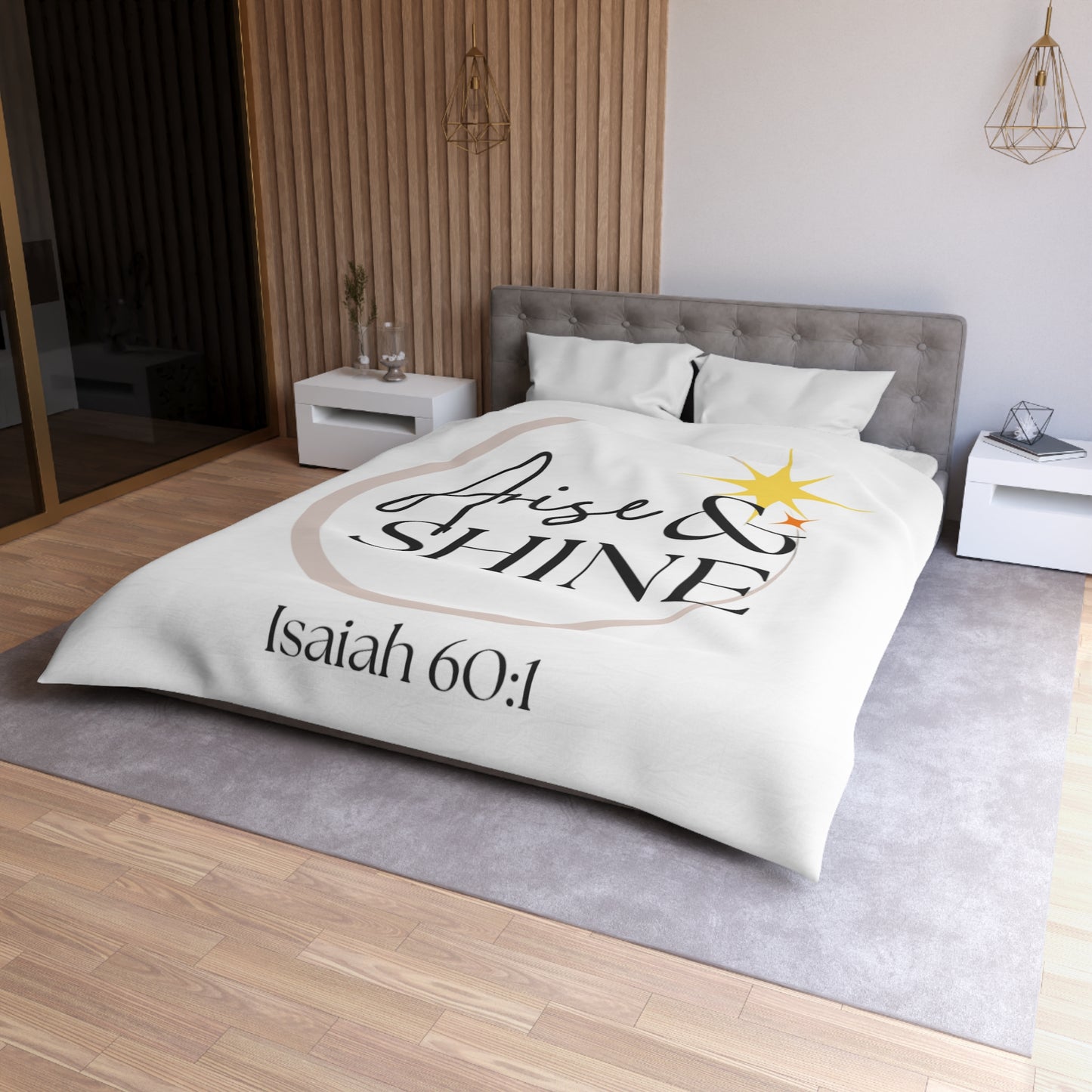 Arise & Shine Microfibre Duvet Cover