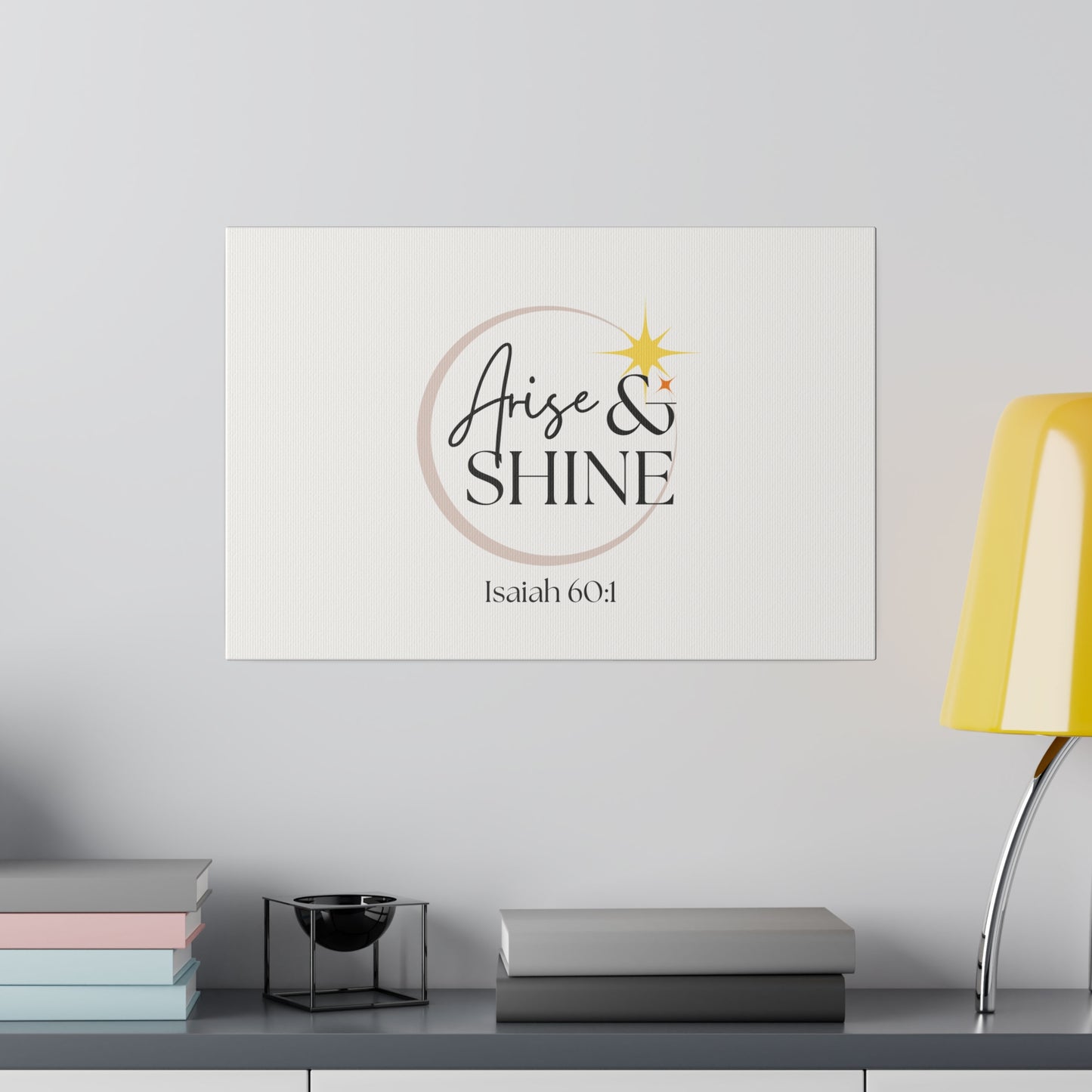 Arise & Shine Original Artwork Matte Canvas