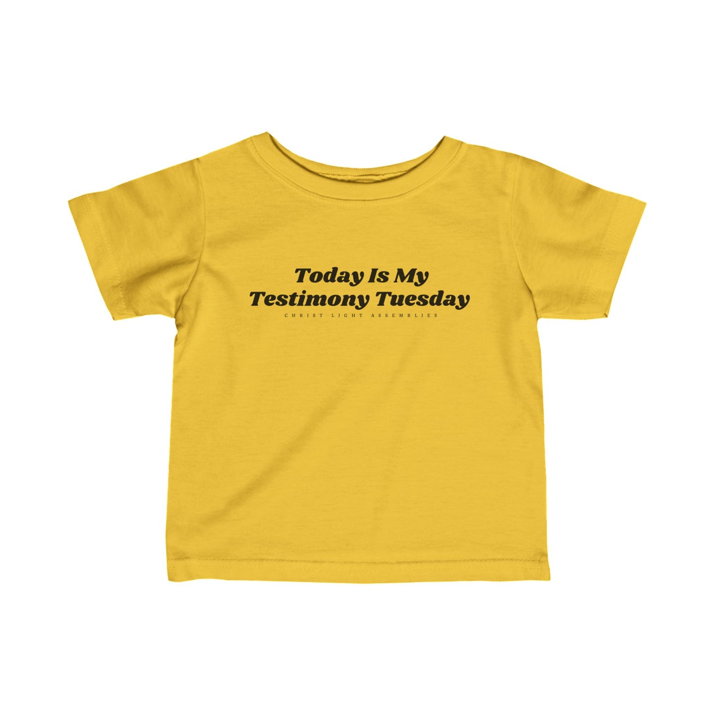 Testimony Tuesday CLA Infant Fine Jersey T-Shirt
