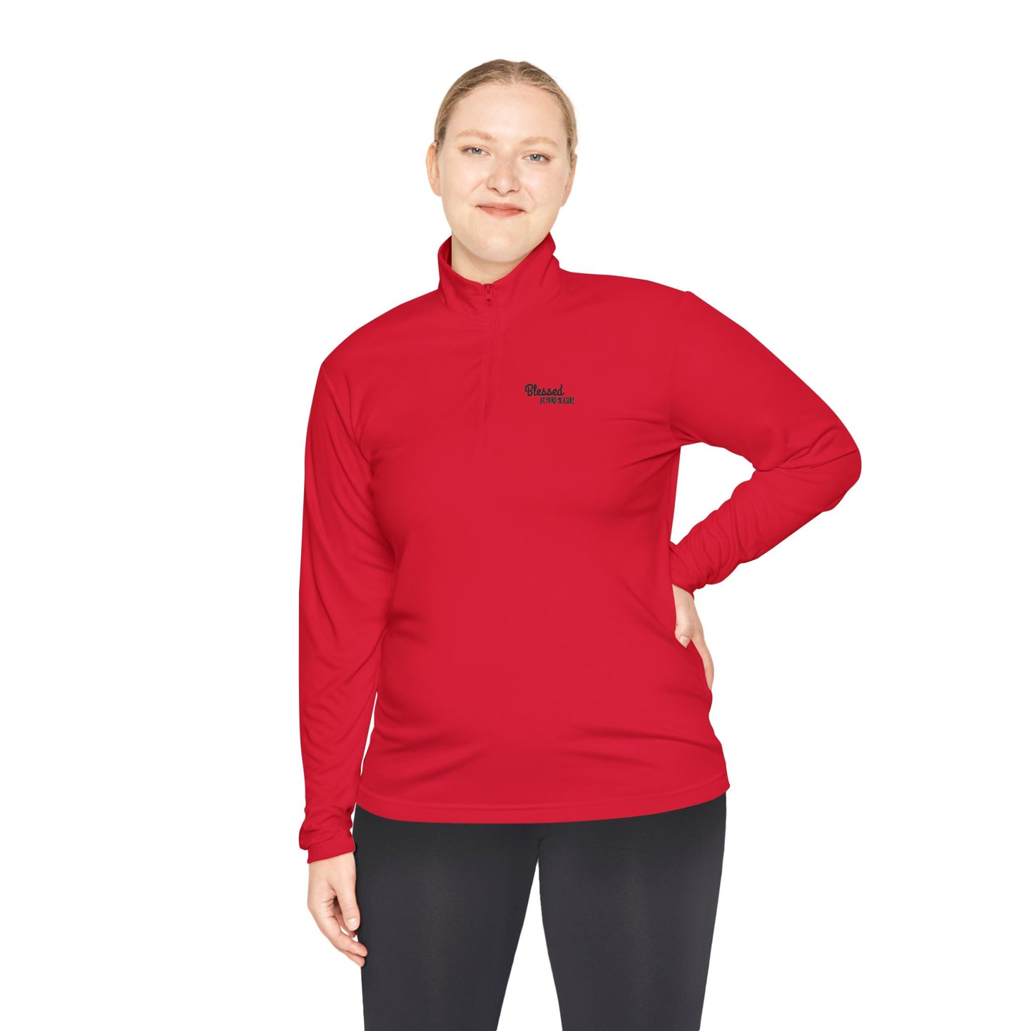 Blessed Beyond Measure Unisex Quarter-Zip Pullover