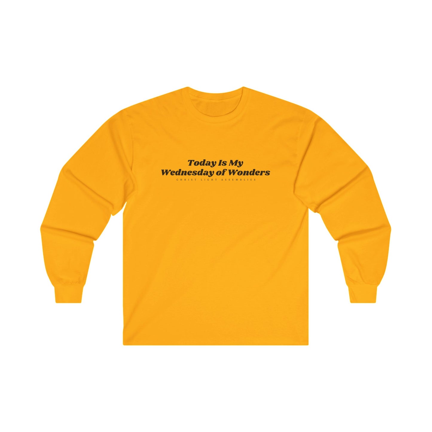 Wednesday of Wonders CLA Unisex Ultra Cotton Long Sleeve T-Shirt