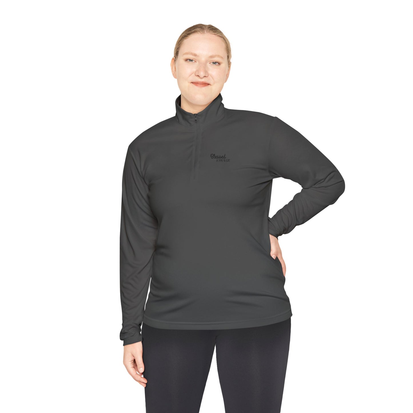 Blessed Beyond Measure Unisex Quarter-Zip Pullover