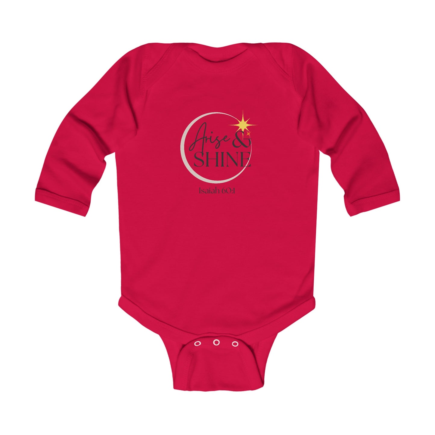 Arise & Shine Infant Long Sleeve Bodysuit