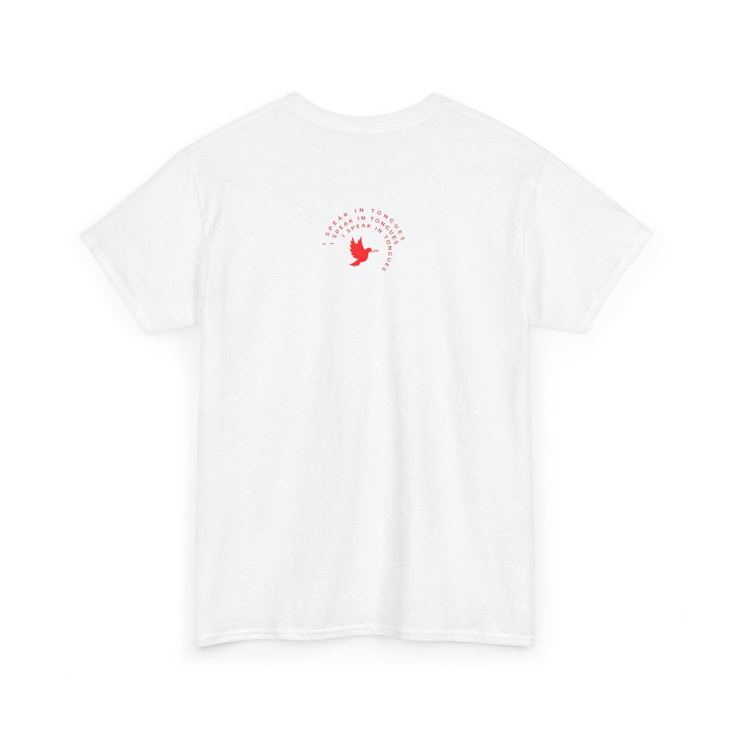 Speak In Tongues Red Dove Unisex Cotton T-Shirt