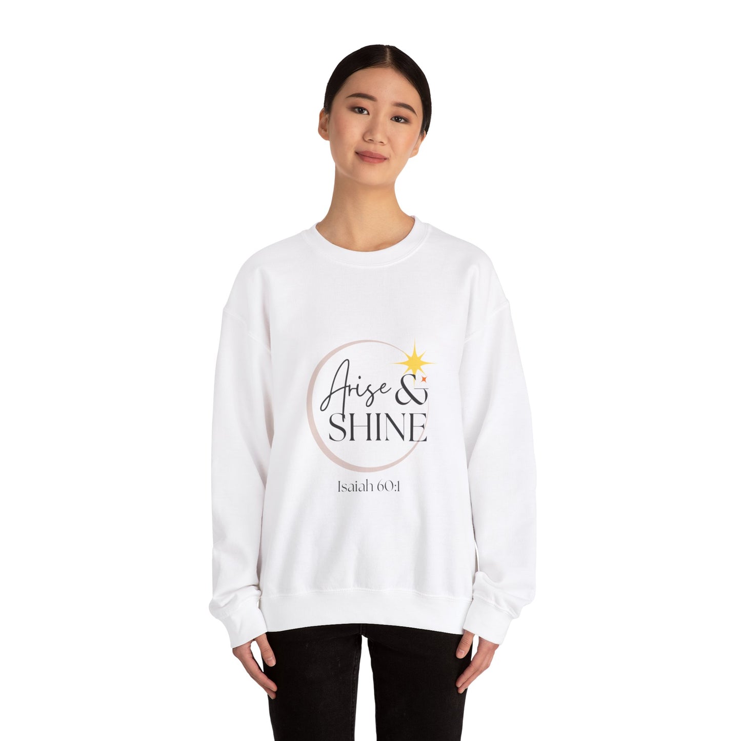 Arise & Shine Unisex Crewneck Sweatshirt