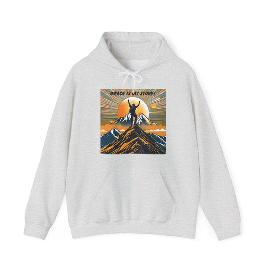 Grace Is My Story Unisex Hooded Sweatshirt