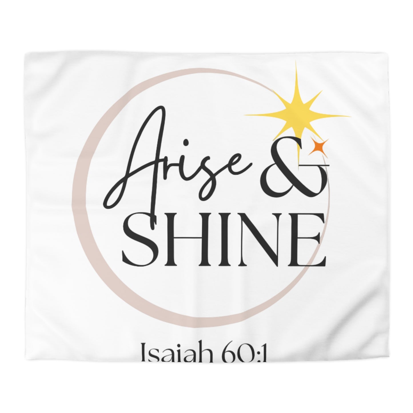 Arise & Shine Microfibre Duvet Cover