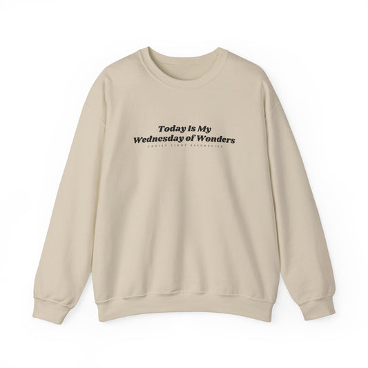 Wednesday of Wonders CLA Unisex Crewneck Sweatshirt