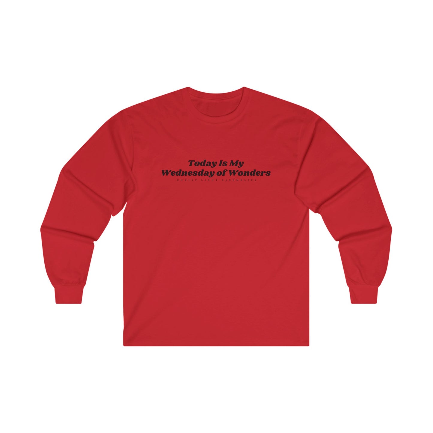 Wednesday of Wonders CLA Unisex Ultra Cotton Long Sleeve T-Shirt