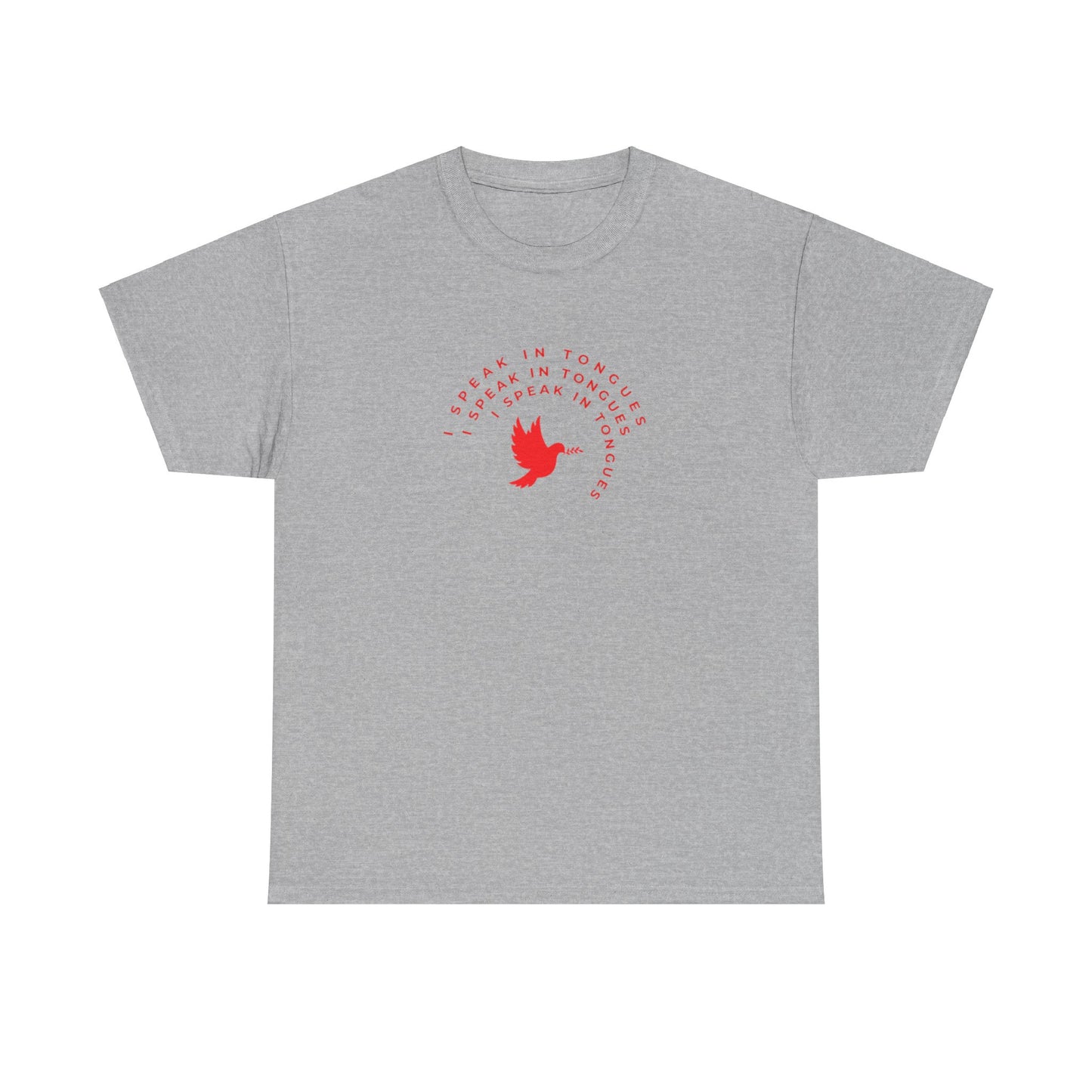 Speak In Tongues Red Dove Unisex Cotton T-Shirt