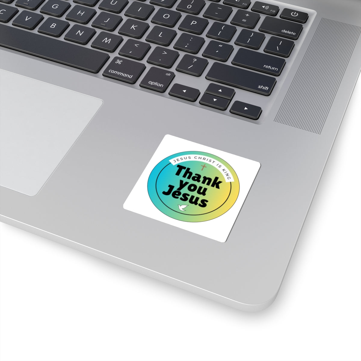 Thank You Jesus Stickers (Green-Yellow)
