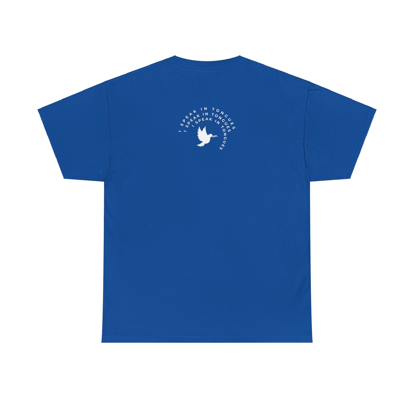 Speak In Tongues White Dove Unisex Cotton T-Shirt