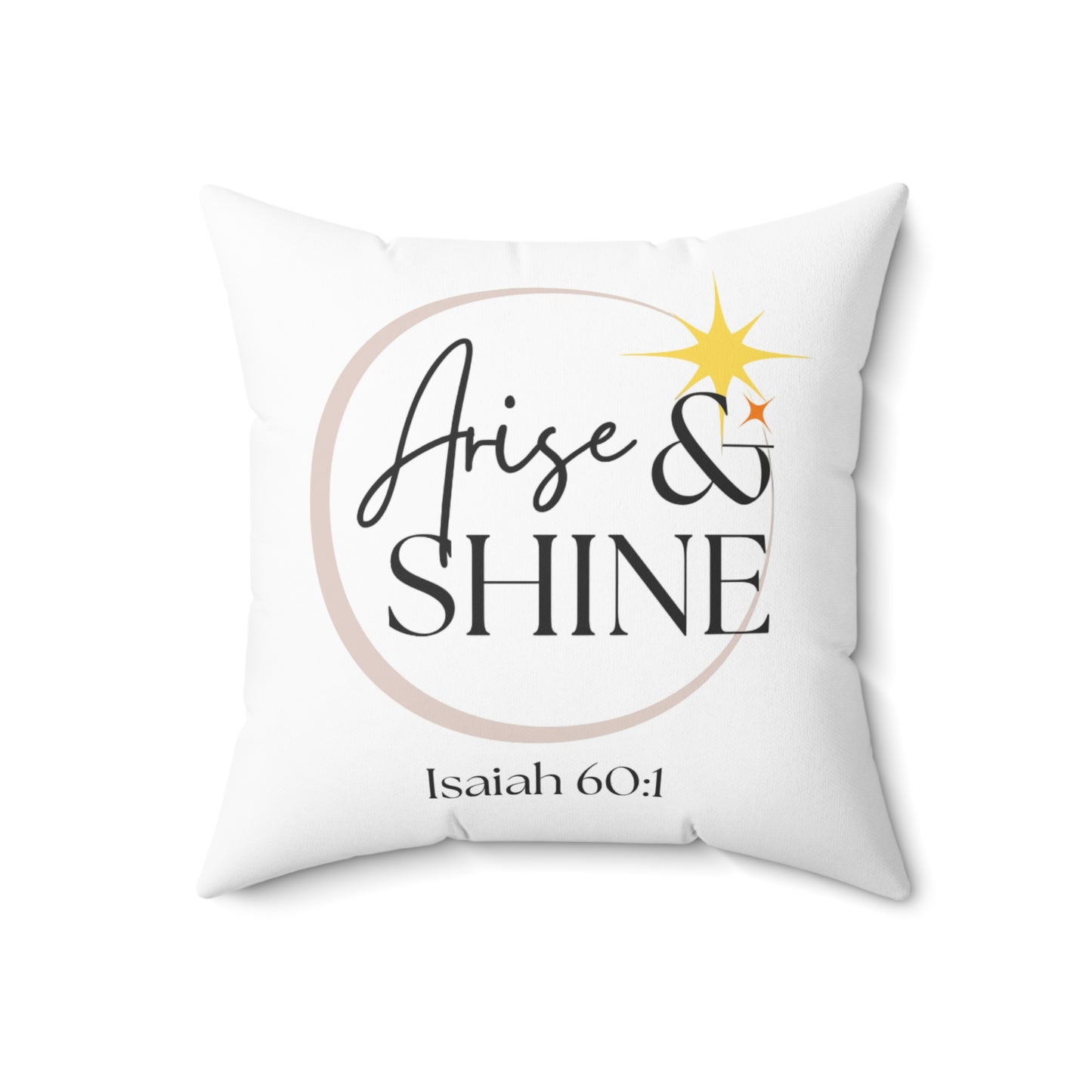 Arise & Shine Square Pillow