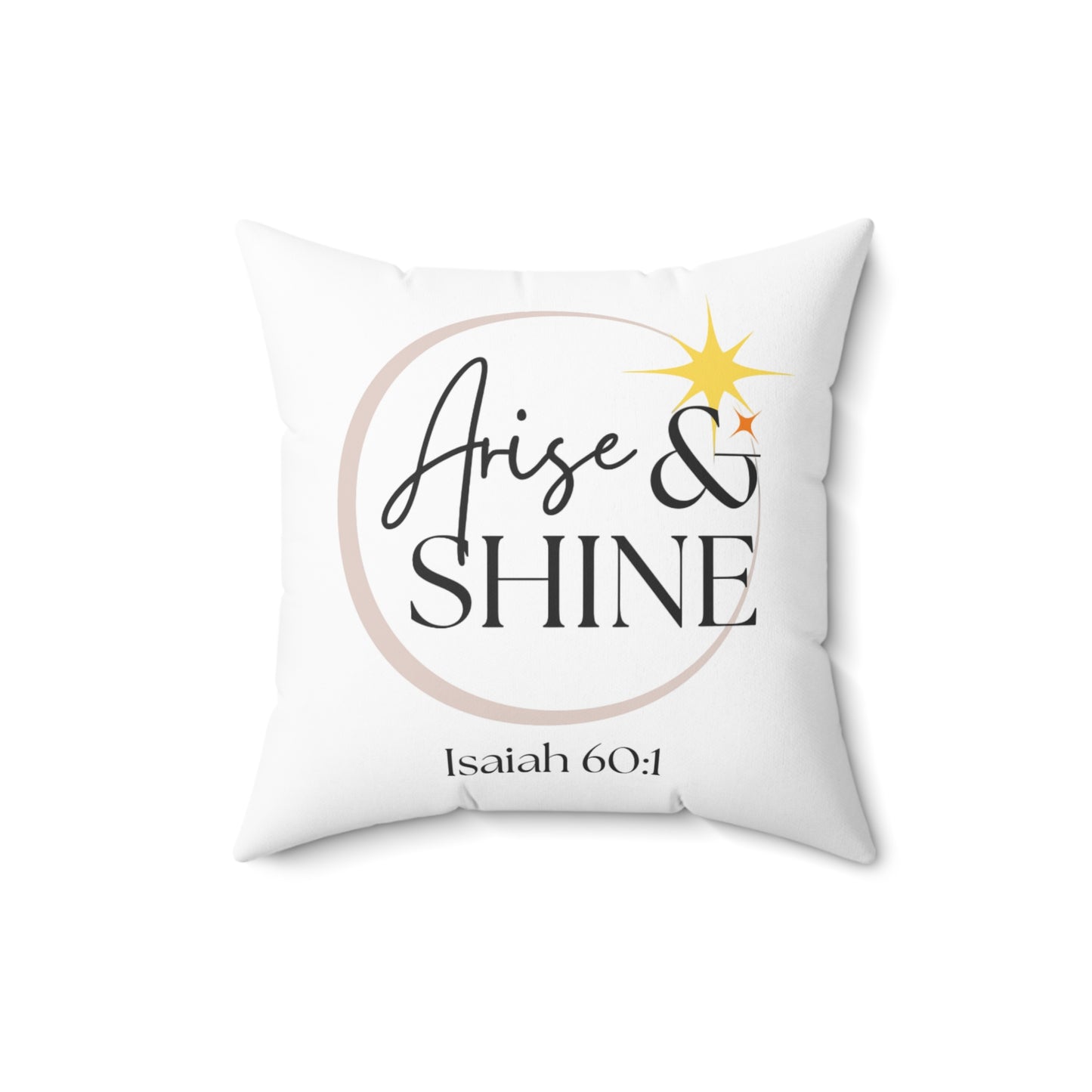 Arise & Shine Square Pillow