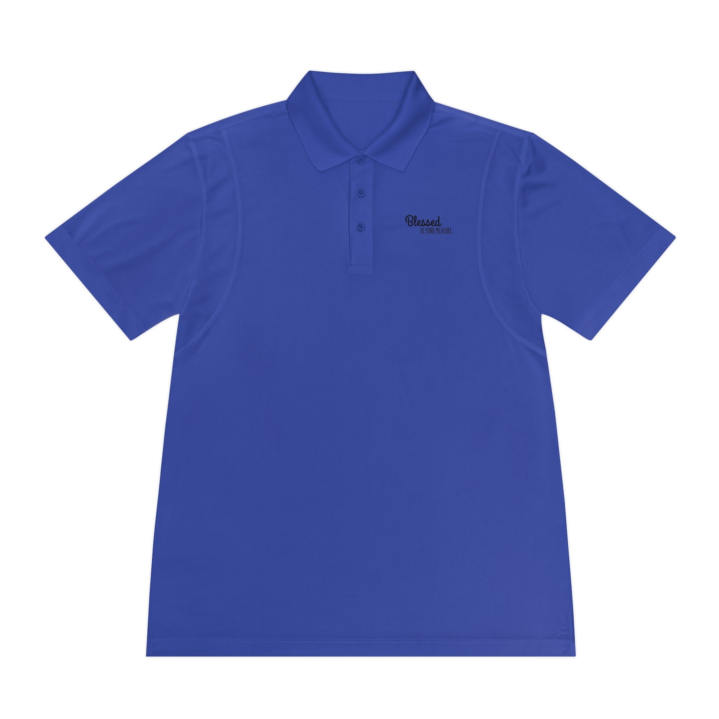 Blessed Beyond Measure Men's Sport Polo Shirt