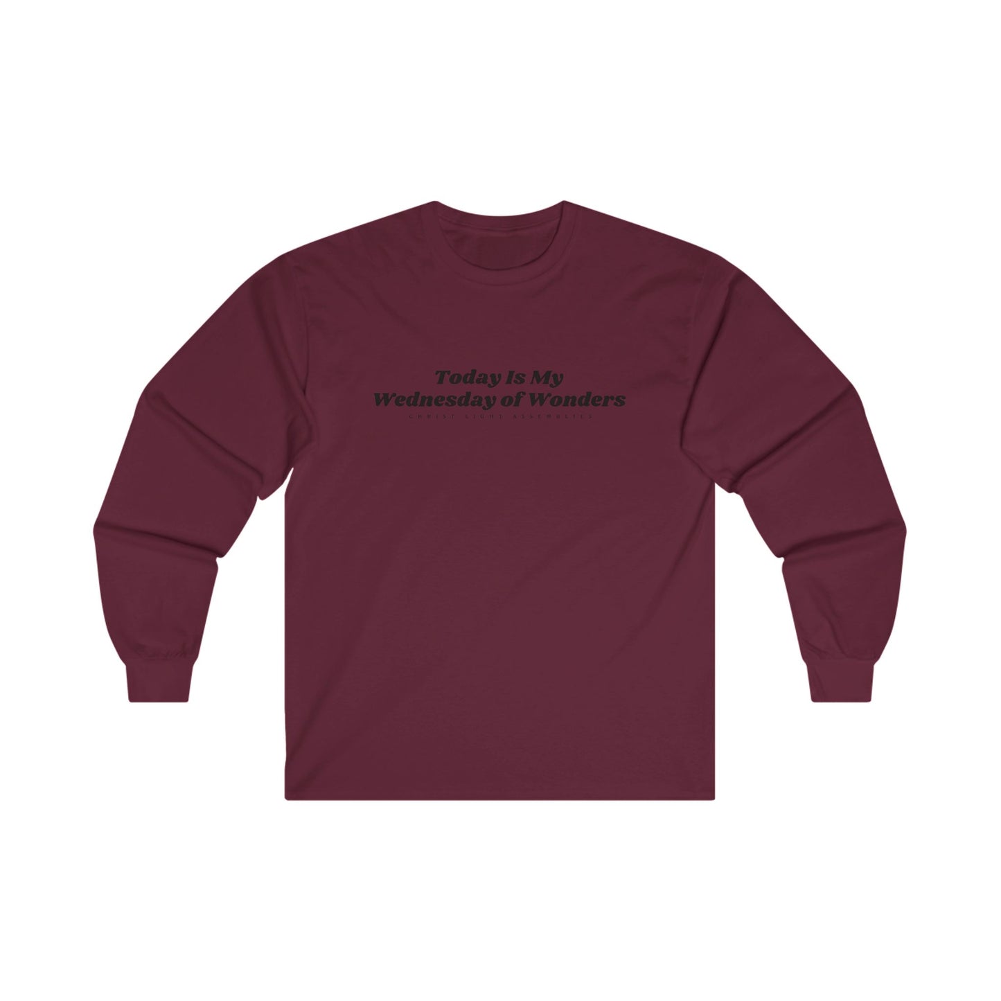 Wednesday of Wonders CLA Unisex Ultra Cotton Long Sleeve T-Shirt