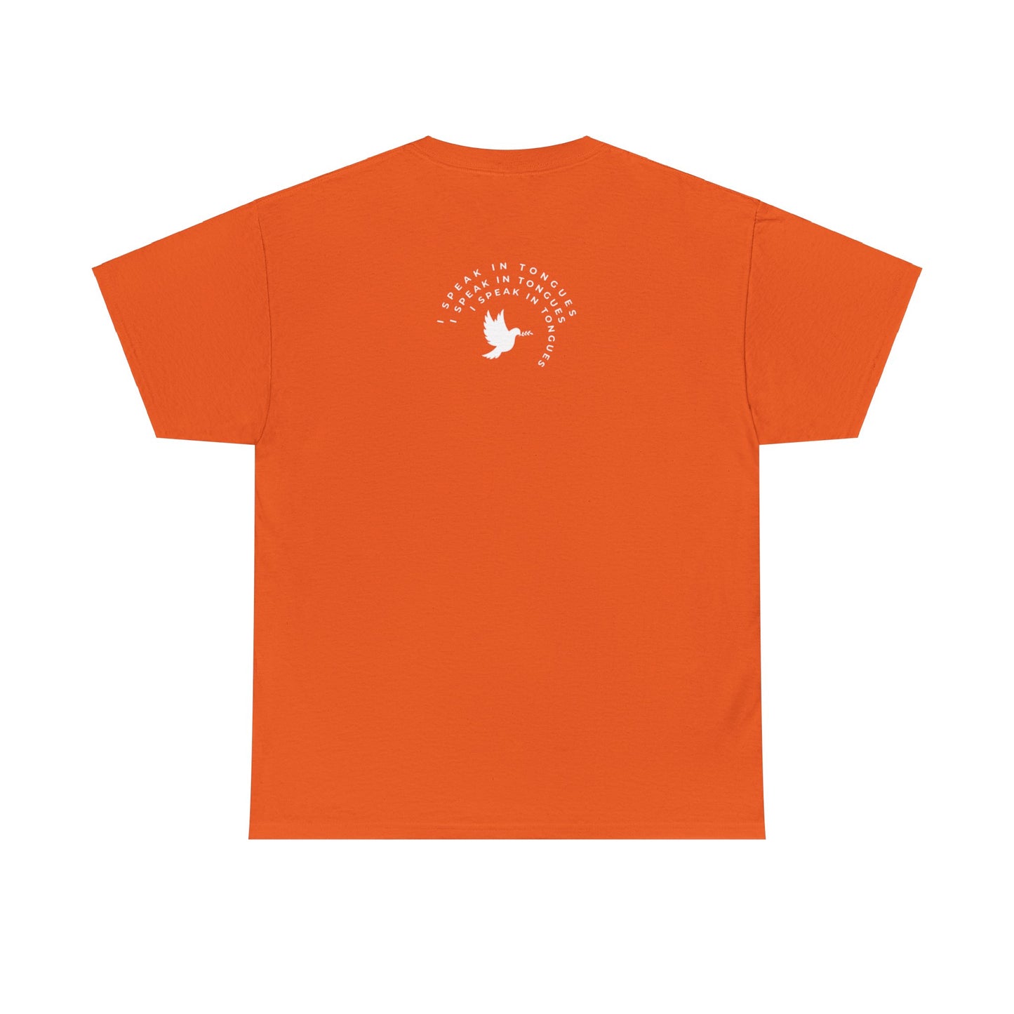 Speak In Tongues White Dove Unisex Cotton T-Shirt