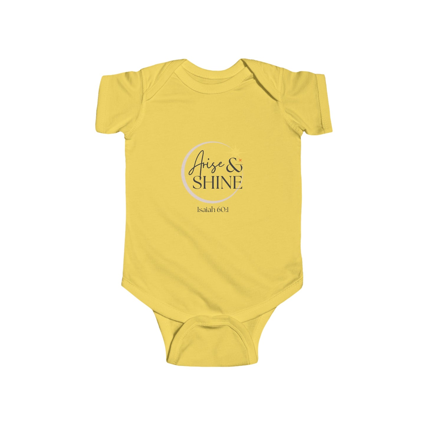 Arise & Shine Infant Fine Jersey Bodysuit