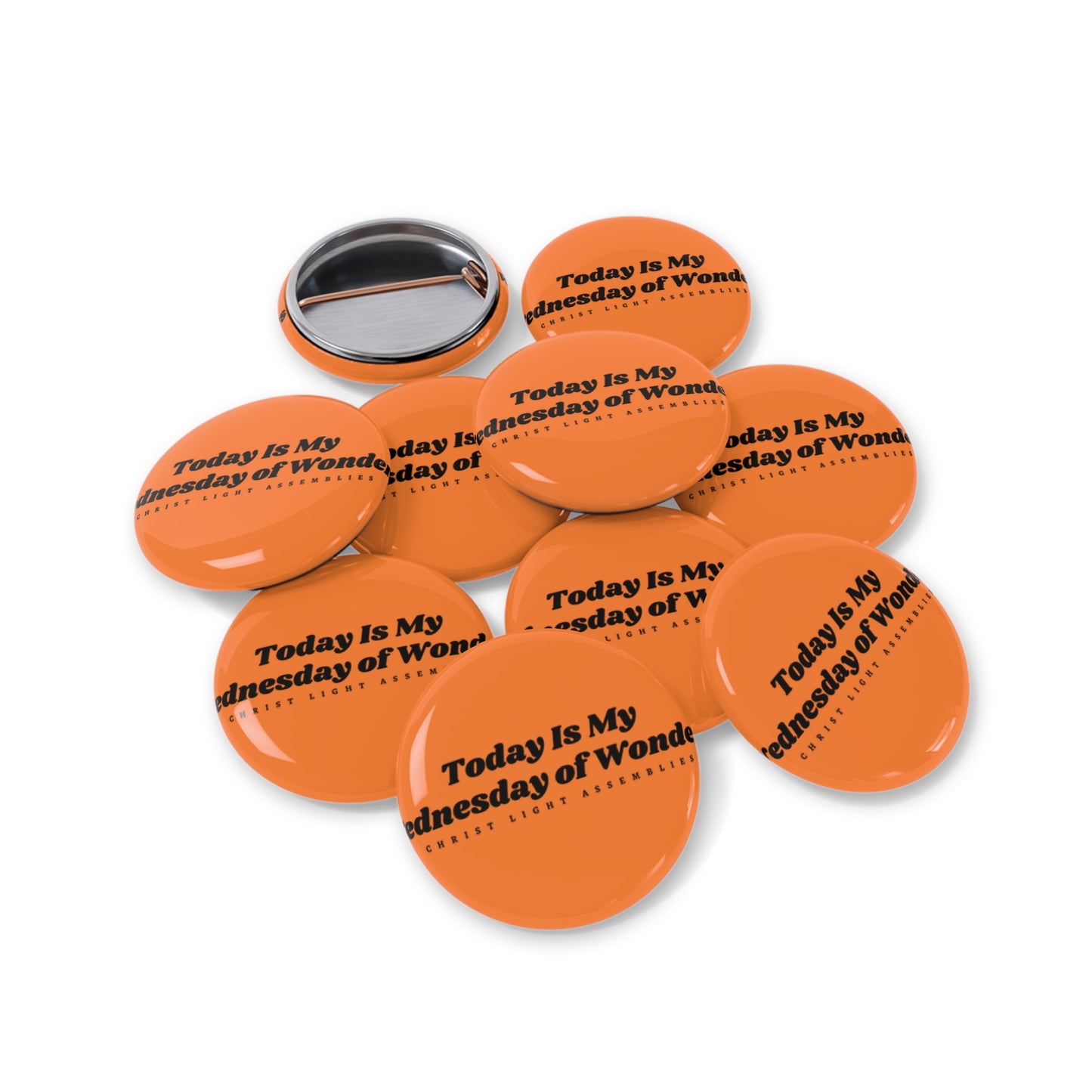Wednesday of Wonders CLa Round Pins