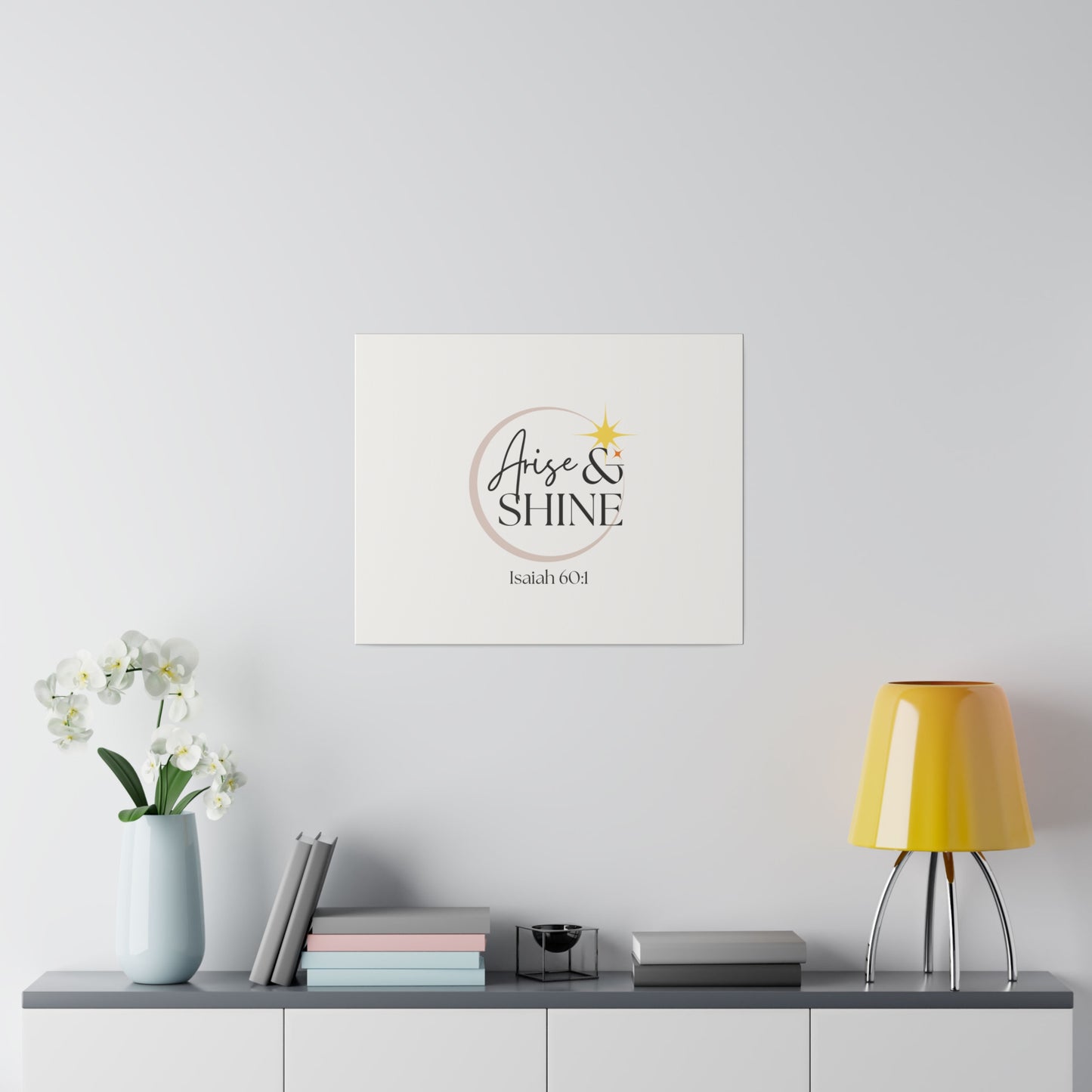 Arise & Shine Original Artwork Matte Canvas