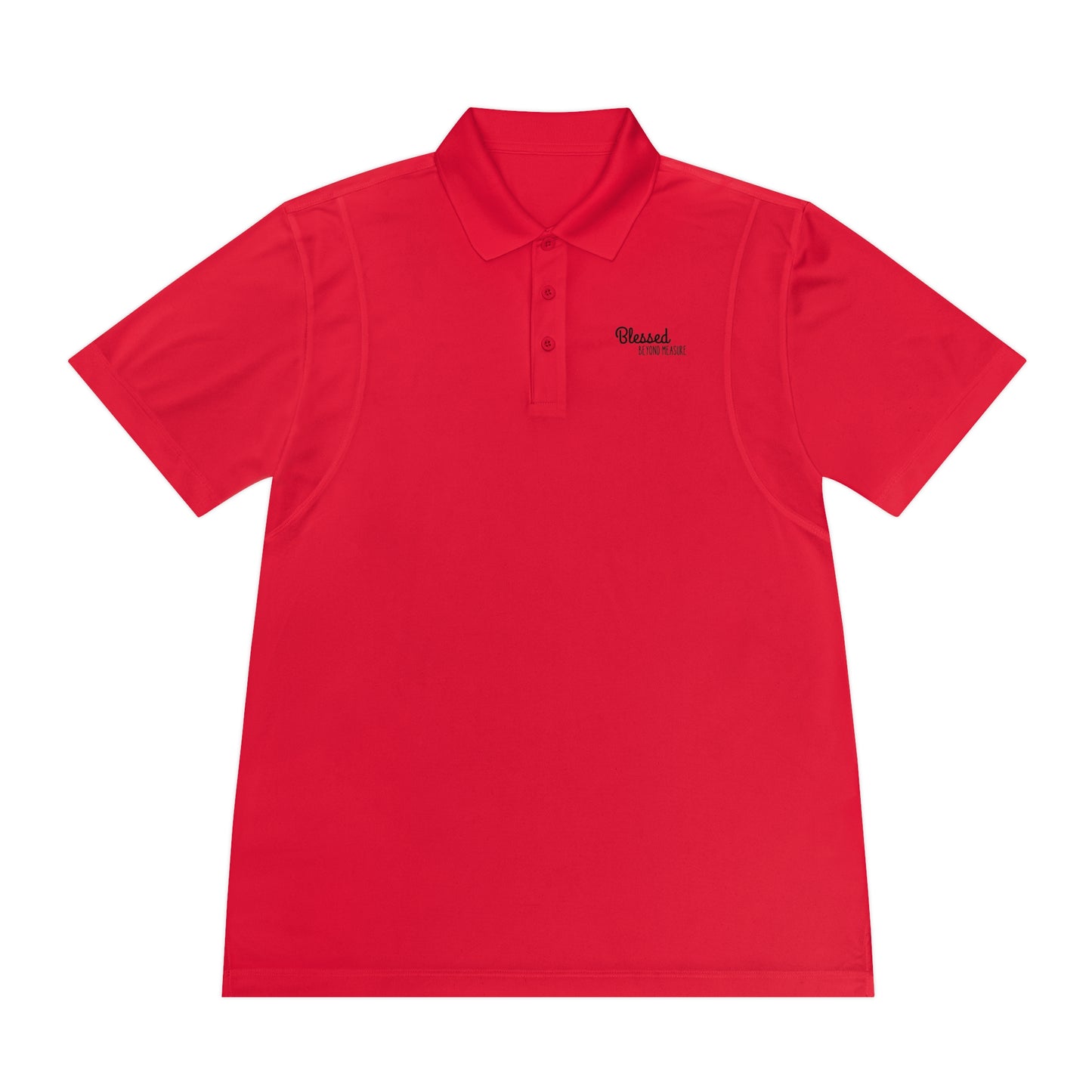 Blessed Beyond Measure Men's Sport Polo Shirt