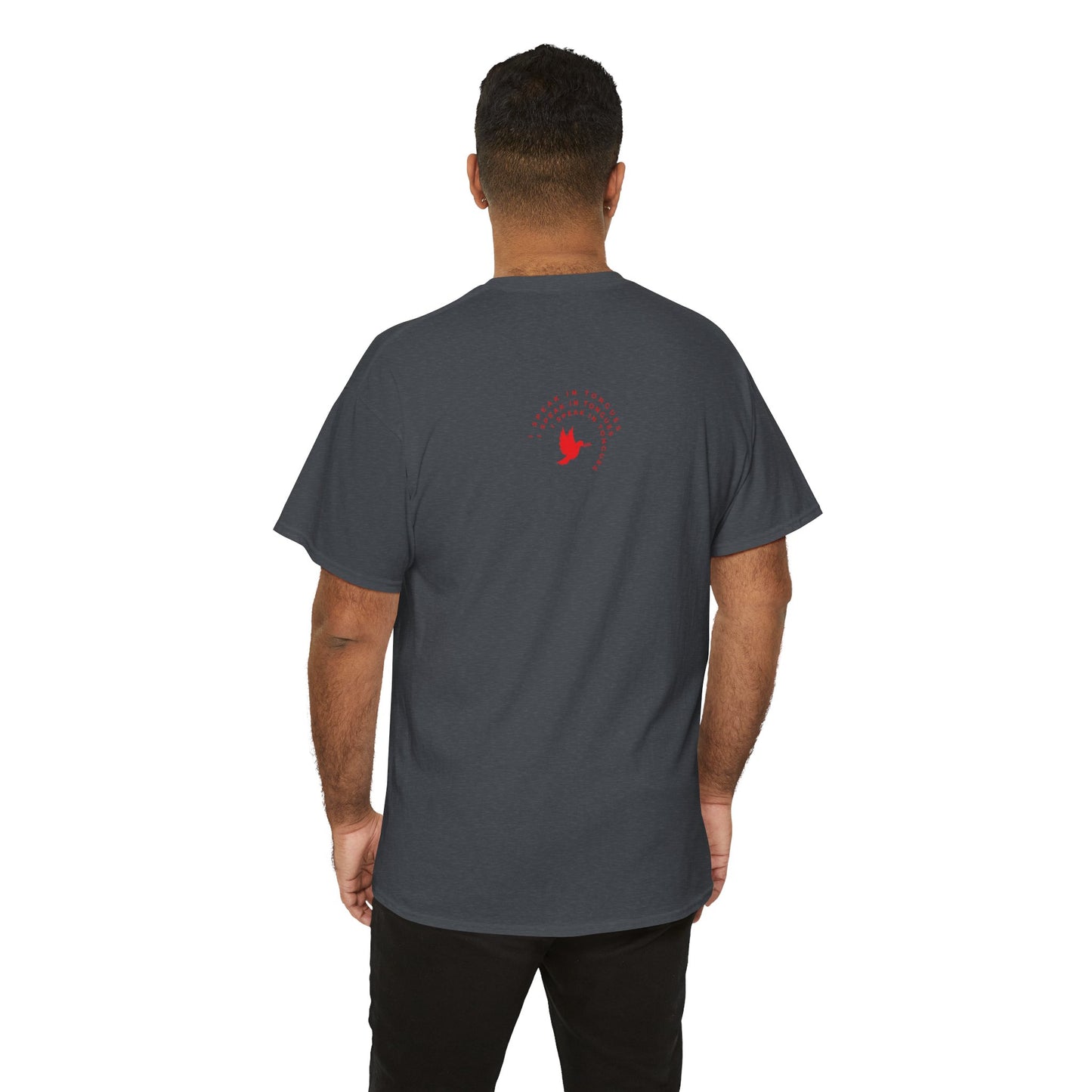 Speak In Tongues Red Dove Unisex Cotton T-Shirt
